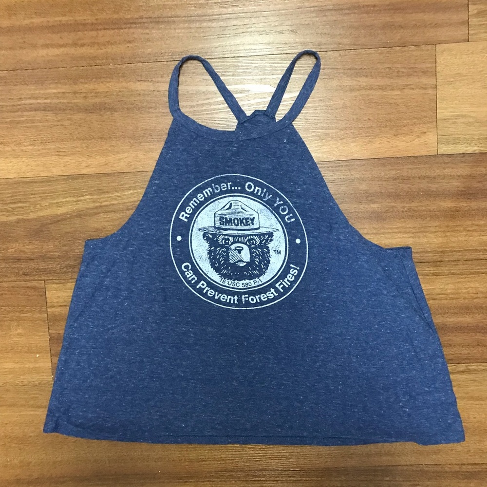 Smokey the bear tank top